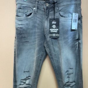 •MENS NWT JORDAN CRAIG distressed jean